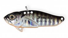 Блесна-Цикада Strike Pro Cyber Vibe 65, цвет: Black Silver OB, (JG-005E#A70-713)