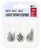 Застежки LJ Pro Series LIGHT SNAP COMBO Набор 45шт.