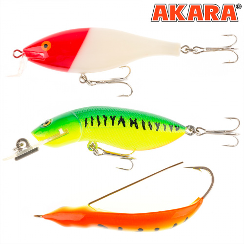 Набор приманок Akara Fish Hunter CNB70 149 (3 шт.)