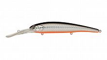Воблер Минноу Strike Pro Hooligan Deep Diver 120, цвет: A70-713 Black Silver OB, (EG-220L#A70-713)