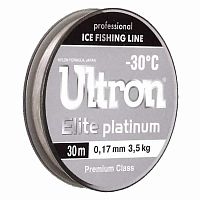 Леска ULTRON Elite Platinum -30, 30м 0,25мм 7,0кг