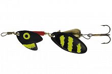 Блесна вращ. Mepps TANDEM TROUT, 0, Black/Yellow (блистер)
