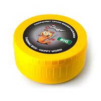 Термокоробка Stinger Happy Worm, 125мм, желтая