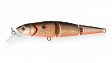Воблер Составной Strike Pro Flying Fish Joint 90, цвет: 613-713 Black Back Smoked OB, (EG-079JA#613-