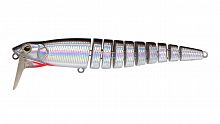 Воблер Многосоставной Strike Pro Flex X 105, цвет: A010-EP Black Back Silver, (EG-056AL#A010-EP)