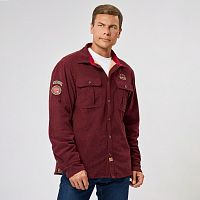Рубашка Alaskan вельвет с мех. подкл. бордо  L