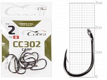 Крючки Cobra CARP MATSUI сер. CC302 разм.002 8шт.