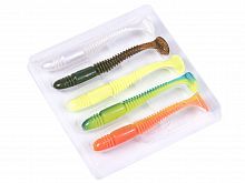 Виброхвосты съедоб. искусст. LJ Pro Series TIOGA 4.5in (11.40)/MIX1 5шт.