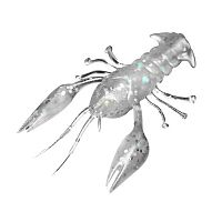 Резина Microkiller рачок 40мм, белый флюо, 8шт в уп.