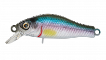 Воблер Минноу Strike Pro Archback 35SP, цвет: A210-SBO-RP Rainbow Ghost Wakasagi, (EG-125E-SP#A210-S