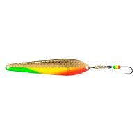 Блесна зимняя Ruska 70/9 GR/FYe/FR/B-HT, UV