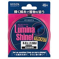 Леска Gosen Polyester LS Trout 200м Pink #0.5 (0,117mm) 1,13kg