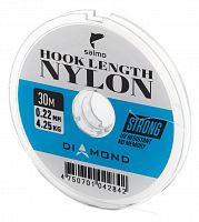 Леска монофильная Salmo Diamond HOOK LENGTH NYLON 030/022