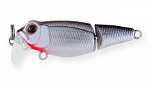 Воблер Составной Strike Pro Pygmy Jointed 40, цвет: A010-EP Black Back Silver, (EG-073J#A010-EP)