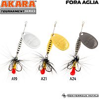 Блесна вращ. Akara Tournament Series Fora Aglia 1 2,5 гр. A19