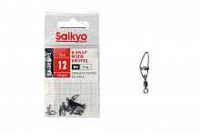 Вертлюг с застежкой Saikyo SA-305-12 - 10 шт (6кг)