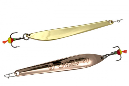 Блесна вертикальная ECOPRO Killer, 80мм, 13г, G/C
