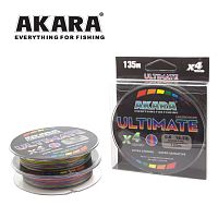 Шнур Akara Ultimate X-4 Multicolor 135 м 0,10