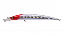 Воблер Минноу Strike Pro Top Water Minnow 110, цвет: 022PPP-713 Redhead Silver, (JL-166F#022PPP-713)