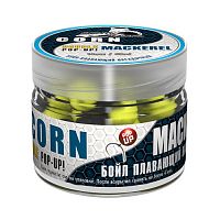 Бойлы насад. плав. двух цв. Sonik Baits14мм CORN-MACKEREL Fluo Pop-ups 90мл