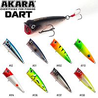 Воблер Akara Dart 50F 4 гр. (1/7 oz 2,0 in) A113