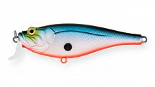 Воблер Крэнк Strike Pro Crankee Bass 160, цвет: A05T Blue Silver Rainbow, (SH-003#A05T)