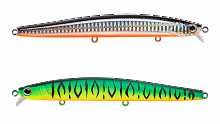 Воблер Минноу Strike Pro B-Match Jet 150, цвет: GC01S/A70-713 Double Black Silver OB/Mat Tiger, (JS-