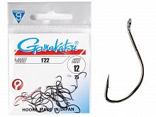 Крючки Gamakatsu F22 HOOKS BLACK разм. 12 25шт.
