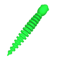 SAN-WORM SNACK 65S, СЫР, салатовая