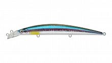 Воблер Минноу Strike Pro Top Water Minnow 130, цвет: A210-SBO-RP Rainbow Ghost Wakasagi, (JL-158F#A2