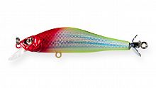 Воблер Минноу Strike Pro Archback Turbo 80, цвет: X10 Clown Silver, (EG-125AP#X10)