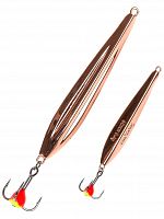 Блесна вертикал. зим. Lucky John FIN BLADE с тр. 50мм C блистер