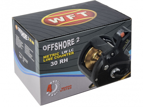 Катушка мультипликаторная WFT Offshore II LW LC 30 RH 3+1 фото 4