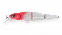 Воблер Составной Strike Pro Flying Fish Joint 110, цвет: 022PPP-713 Redhead Silver, (EG-079J#022PPP-