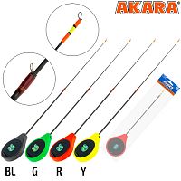 Уд. зим. Akara Ice Pro L 355 (1,0-8,0 гр.) 2х. составной Red