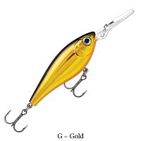 Воблер RAPALA Harvest Shad 05 /G /плавающий/  2,4-3,0м, 5см, 5гр.