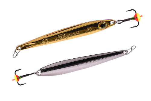 Блесна вертикальная ECOPRO Shprot, 90мм, 18г, S/G