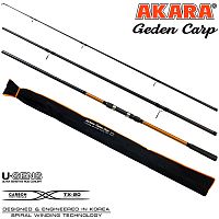 Уд. шт. уг. карп. 3 колена Akara L17031 Geden Carp TX-20 3,50 Lb 3,6 м