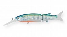 Воблер Составной Strike Pro Glider-X 105L, цвет: A150-713 UV Blue Silver OB, (EG-157L-SP#A150-713)