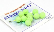 Бусина Strike Pro силиконовая светонакопительная 6мм. (уп/20шт.)