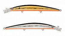 Воблер Минноу Strike Pro Top Water Minnow 130, цвет: A70-613-SBO Double Silver/Smoked, (JL-158F#A70-