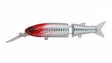 Воблер Составной Strike Pro Glider-X 105L, цвет: 022PPP-713 Redhead Silver, (EG-157L-SP#022PPP-713)