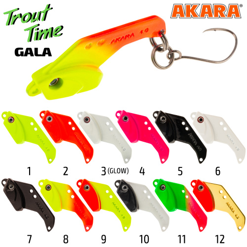 Блесна цикада Akara Trout Time Gala 3 гр. 5