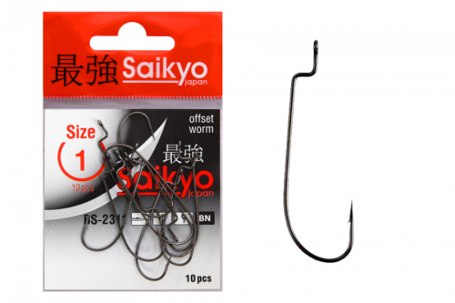 Крючки Saikyo BS-2311 BN № 1 (10 шт)