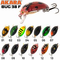 Воблер Akara Bug 38F 4 гр. 02