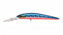 Воблер Минноу Strike Pro Alpha Diver 90, цвет: A234-SBO-LU Blue Back Silver OB Fluo, (JL-061F#A234-S