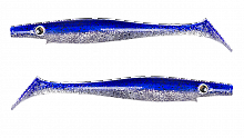 Силиконовая приманка Strike Pro Pig Shad Jr, цвет: Blue Halo, (уп./2шт.), (SP-172C#135)
