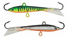 Балансир Strike Pro Micro Ice 55, цвет: GC01S/CA06ES, цвет: Mat Tiger / Grey Shadow, хвост: прозрачный