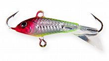 Балансир Strike Pro Ice Baby 24, цвет: X10E, цвет: Clown Silver, хвост: прозрачный