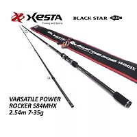 Удилище Спиннинговое Xesta Black Star Hard S84MHX Versatile Power Rocker